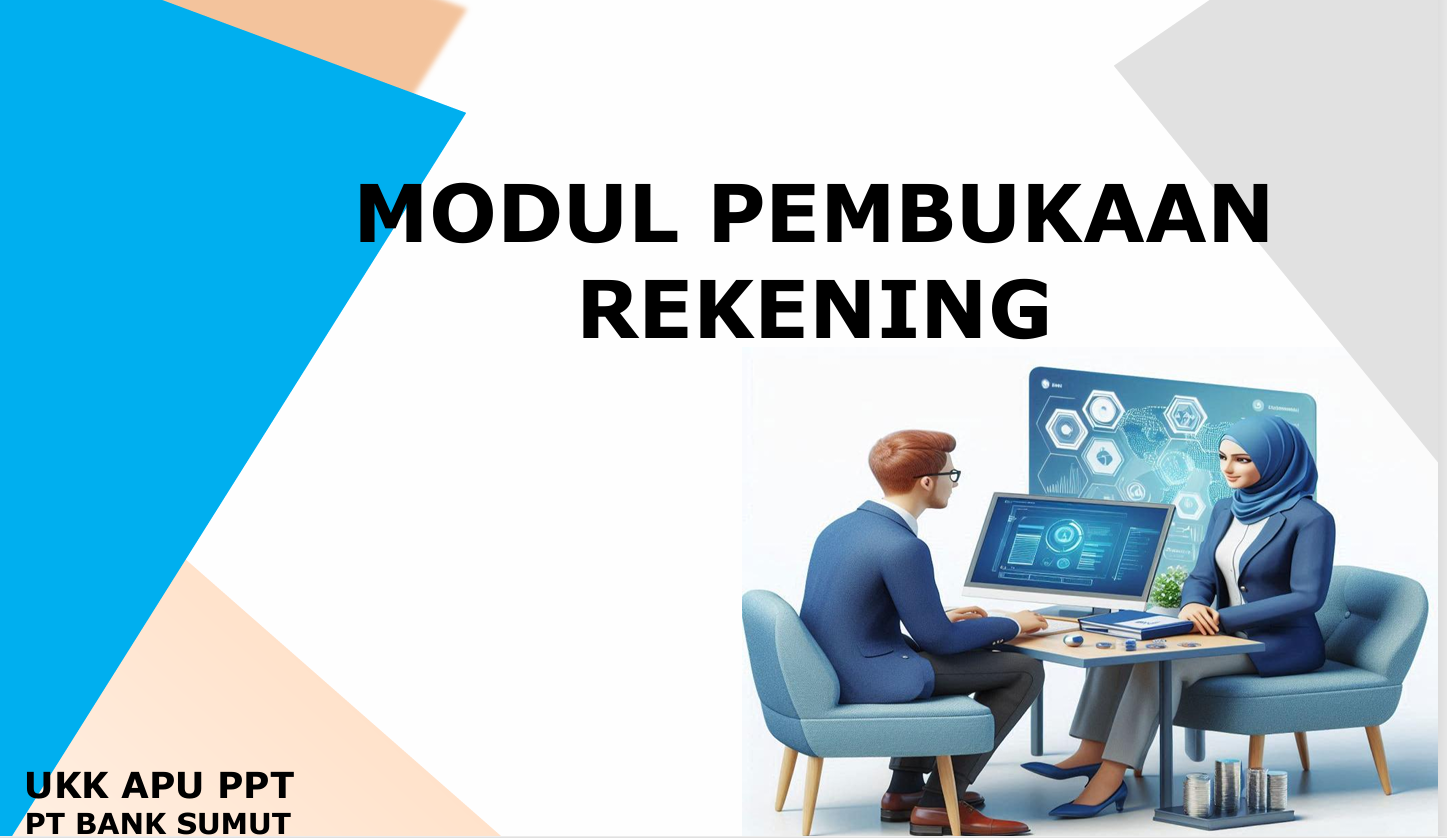 Buku Pedoman Pembukaan Rekening